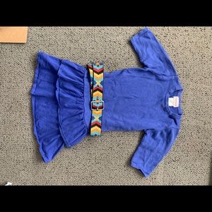 American Girl purple dress, girls size 7